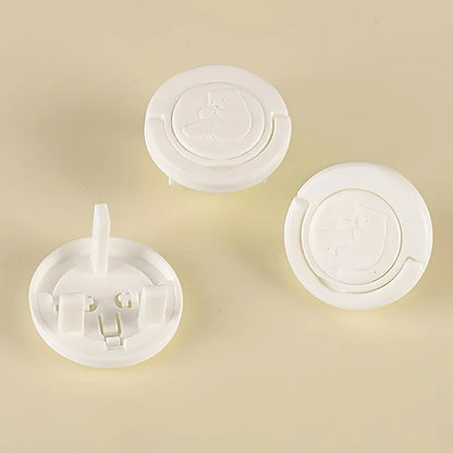 10pcs Baby Safety Socket Cover Childproof Outlet Plug Protector Anti Electric Shock Power Socket Hole Protection Cap